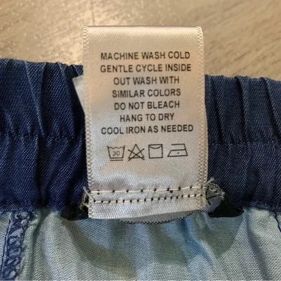 John Mark tye dyed panel boho skirt - Picture 3 of 6